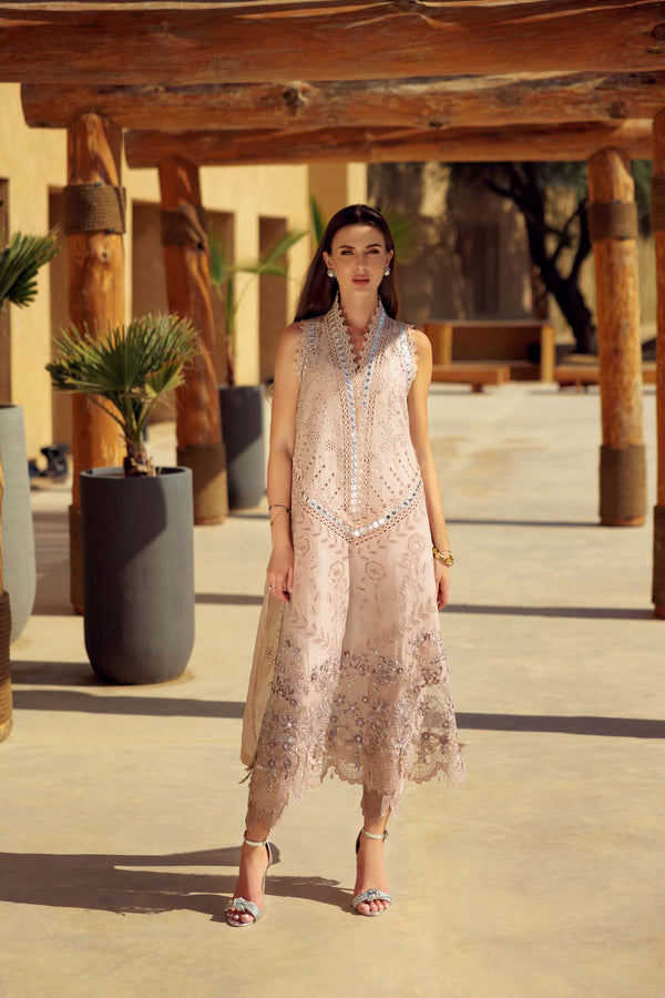 Noor by Saadia Asad | Eid Laserkari Lawn 24 | D10 - by - Libasekhas UK - Registered Vendor of : Noor by Saadia Asad - 100% Original Designer Dresss