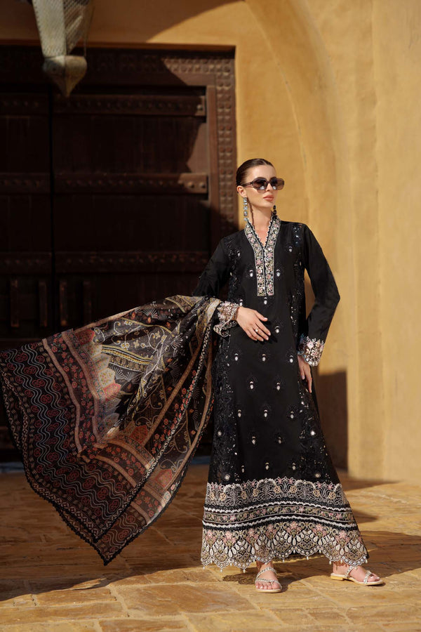 Noor by Saadia Asad | Eid Laserkari Lawn 24 | D6 - by - Libasekhas UK - Registered Vendor of : Noor by Saadia Asad - 100% Original Designer Dresss
