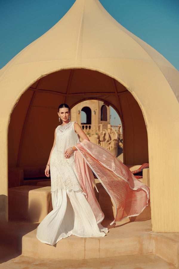 Noor by Saadia Asad | Eid Laserkari Lawn 24 | D7 - by - Libasekhas UK - Registered Vendor of : Noor by Saadia Asad - 100% Original Designer Dresss