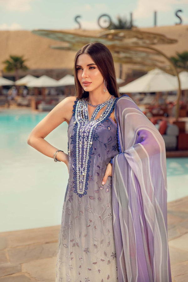 Noor by Saadia Asad | Eid Laserkari Lawn 24 | D3 - by - Libasekhas UK - Registered Vendor of : Noor by Saadia Asad - 100% Original Designer Dresss