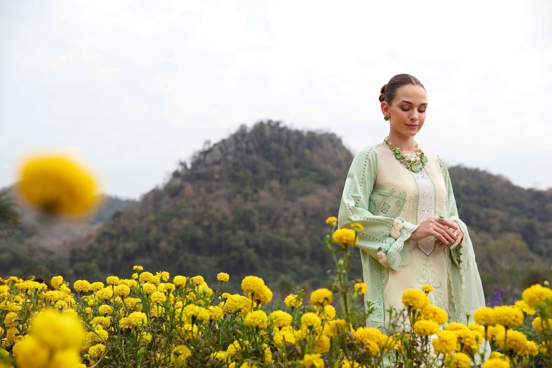 Sable Vogue | Luxury Lawn 24 | Nisa - by - Libasekhas UK - Registered Vendor of : Sable Vogue - 100% Original Designer Dresss