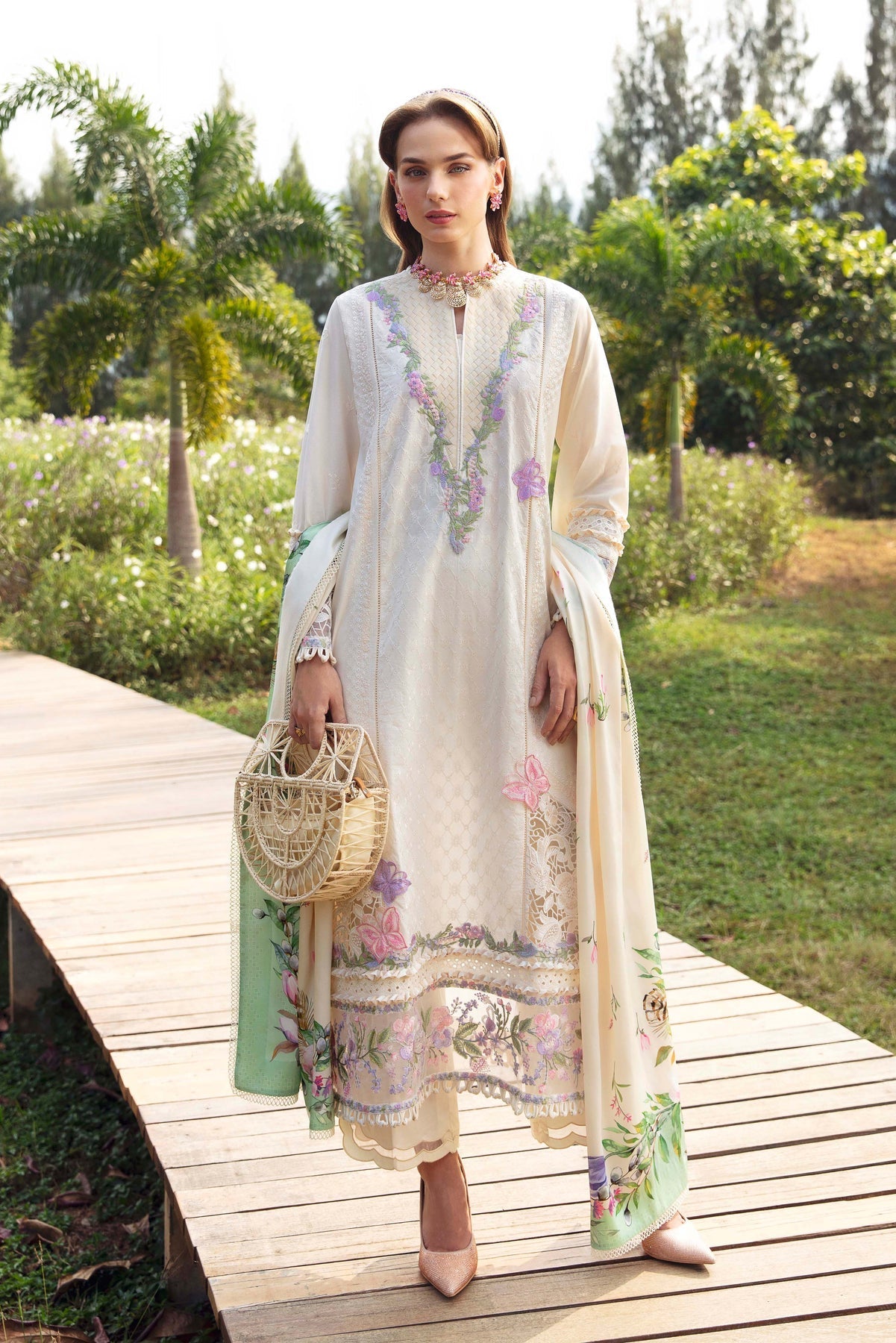 Sable Vogue | Luxury Lawn 24 | Ivy - by - Libasekhas UK - Registered Vendor of : Sable Vogue - 100% Original Designer Dresss