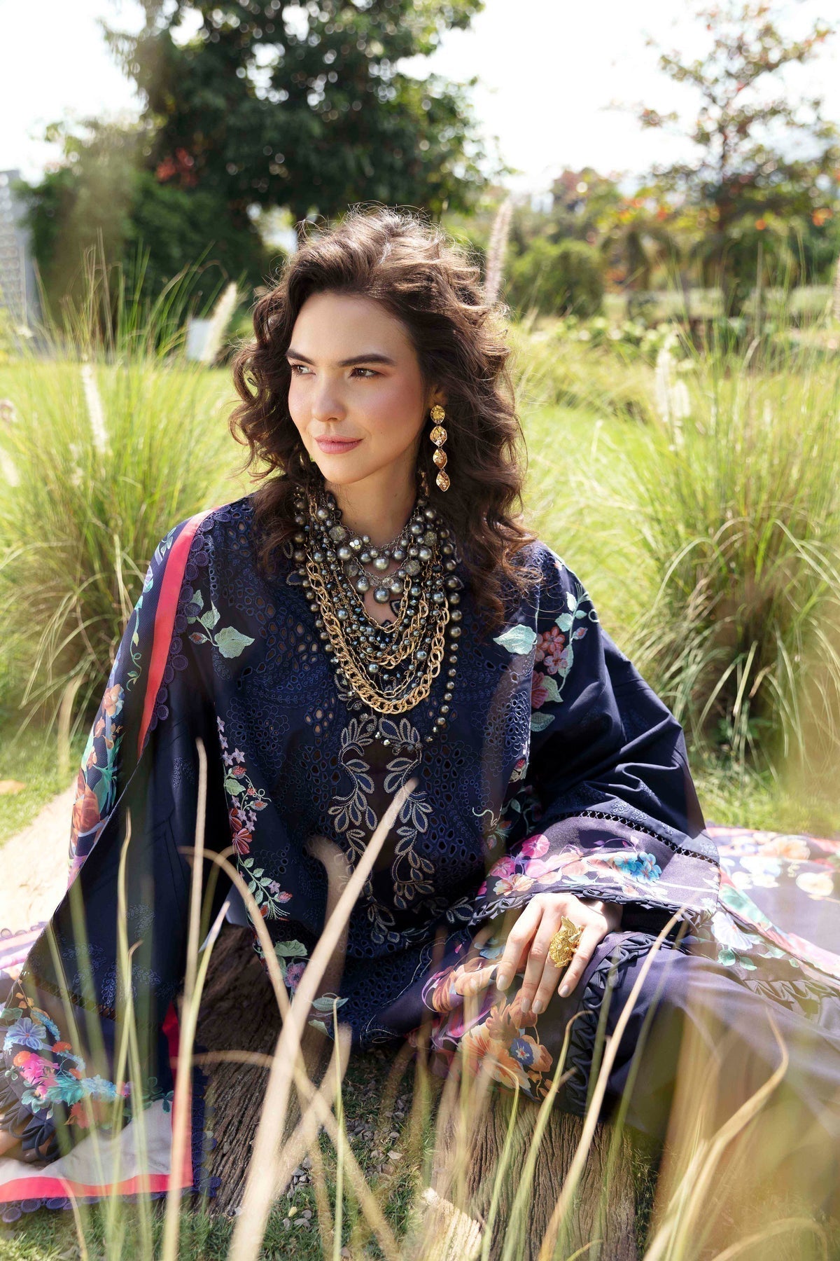 Sable Vogue | Luxury Lawn 24 | Blossom - by - Libasekhas UK - Registered Vendor of : Sable Vogue - 100% Original Designer Dresss