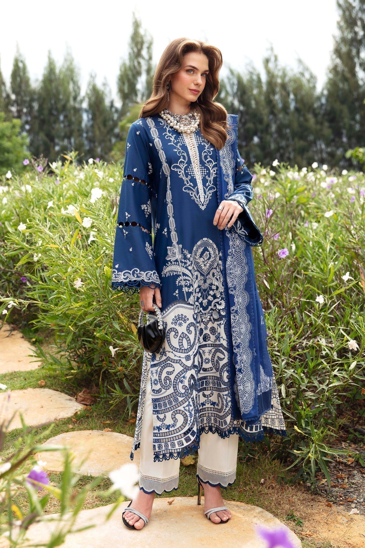 Sable Vogue | Luxury Lawn 24 | Afina - by - Libasekhas UK - Registered Vendor of : Sable Vogue - 100% Original Designer Dresss