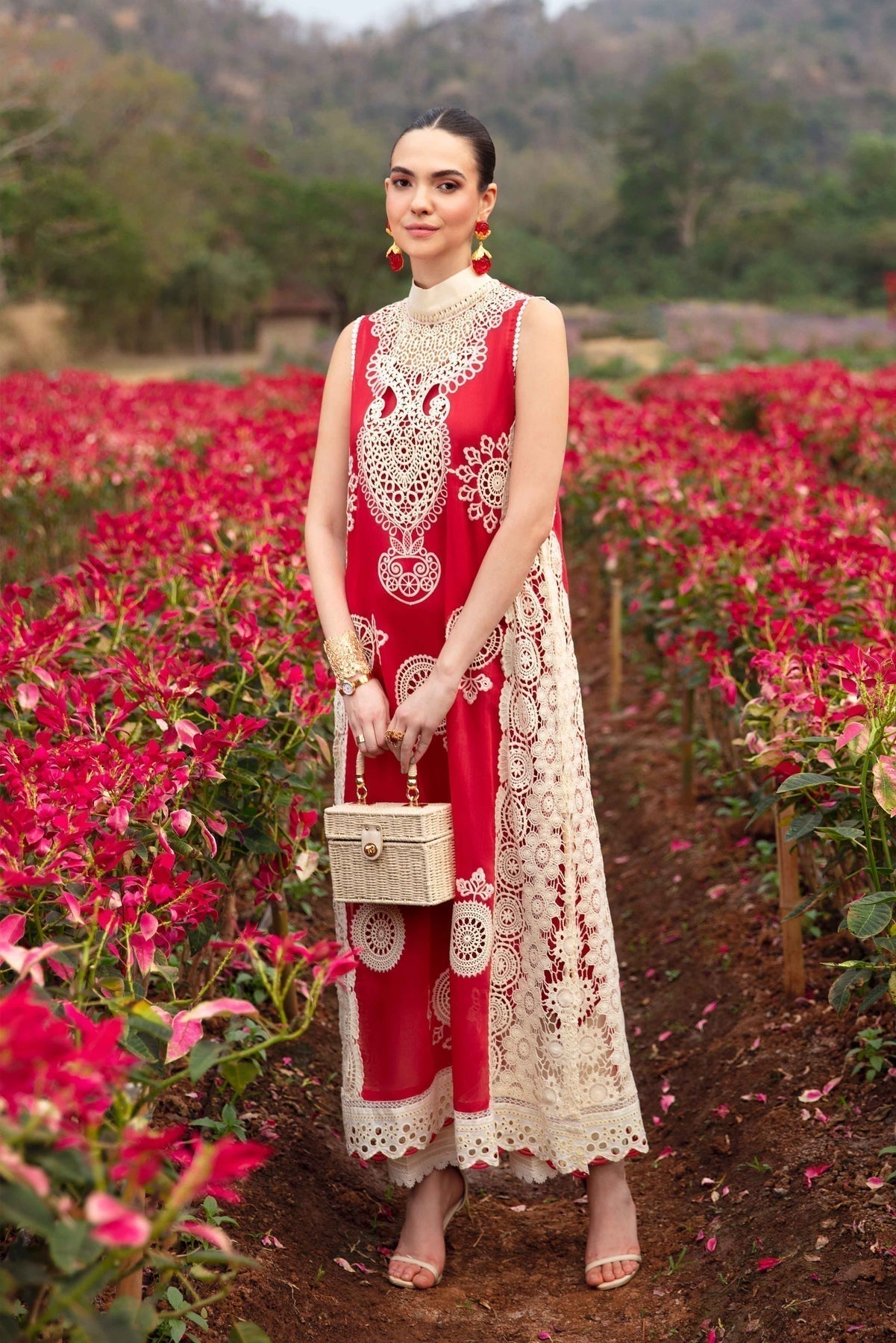 Sable Vogue | Luxury Lawn 24 | Carnelian - by - Libasekhas UK - Registered Vendor of : Sable Vogue - 100% Original Designer Dresss