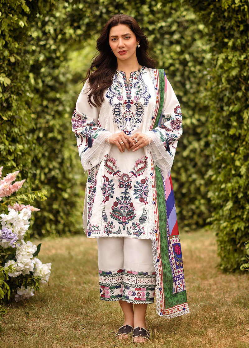 Sadaf Fawad Khan | Lawn 24 | Suzani (A) - by - Libasekhas UK - Registered Vendor of : Sadaf Fawad Khan - 100% Original Designer Dresss