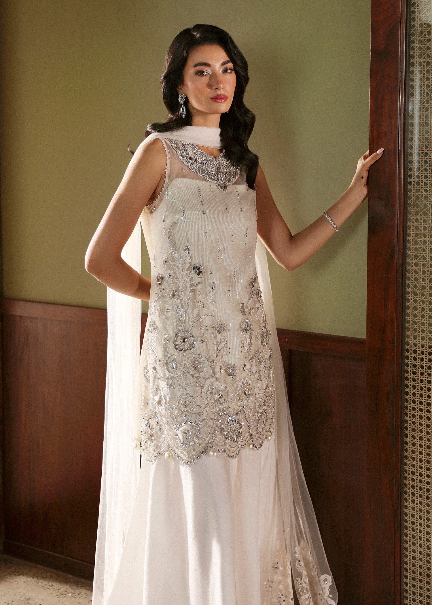 Sadaf Fawad Khan | Late Checkout at the Fred | Shyla - by - Libasekhas UK - Registered Vendor of : Sadaf Fawad Khan - 100% Original Designer Dresss