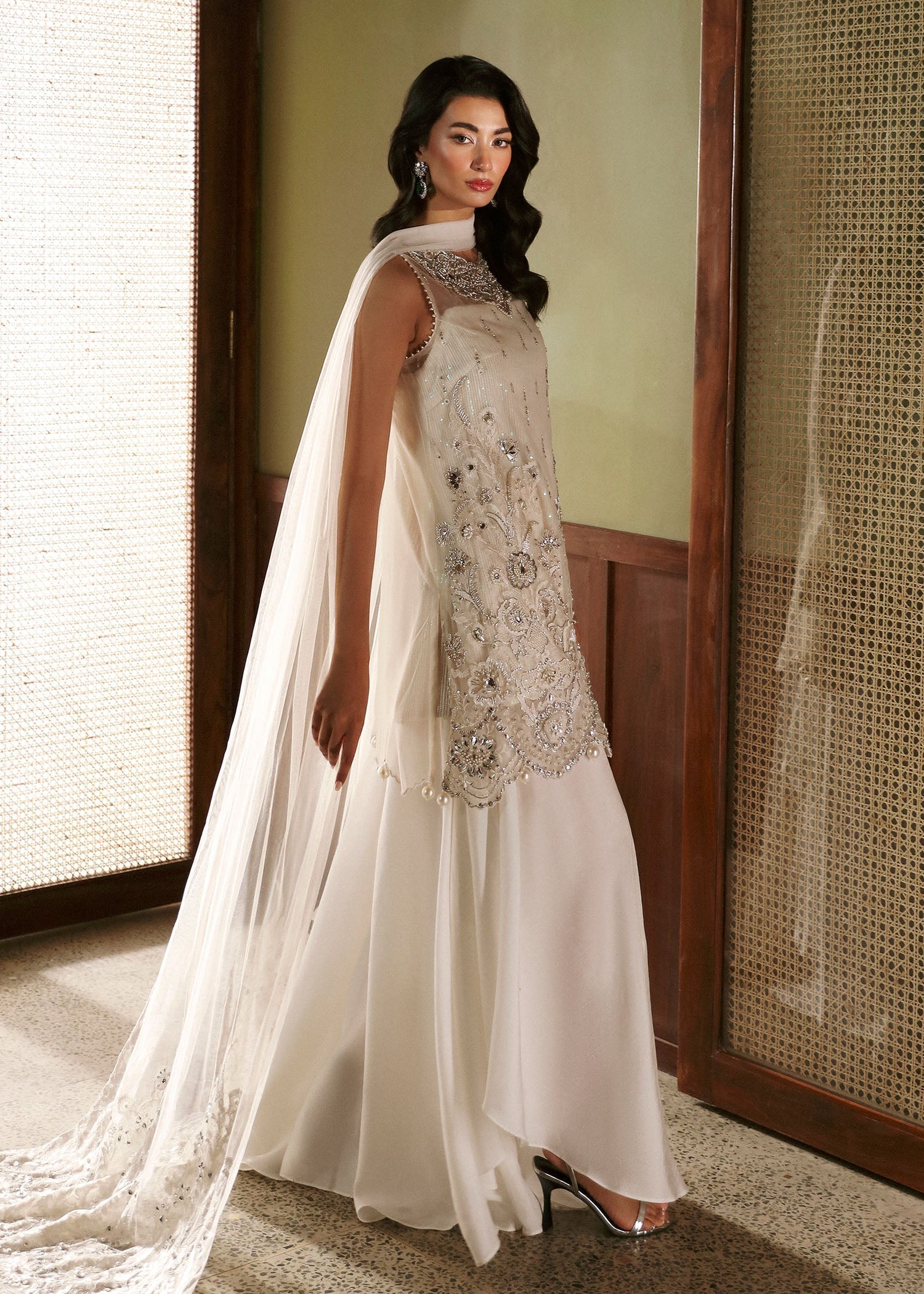 Sadaf Fawad Khan | Late Checkout at the Fred | Shyla - by - Libasekhas UK - Registered Vendor of : Sadaf Fawad Khan - 100% Original Designer Dresss