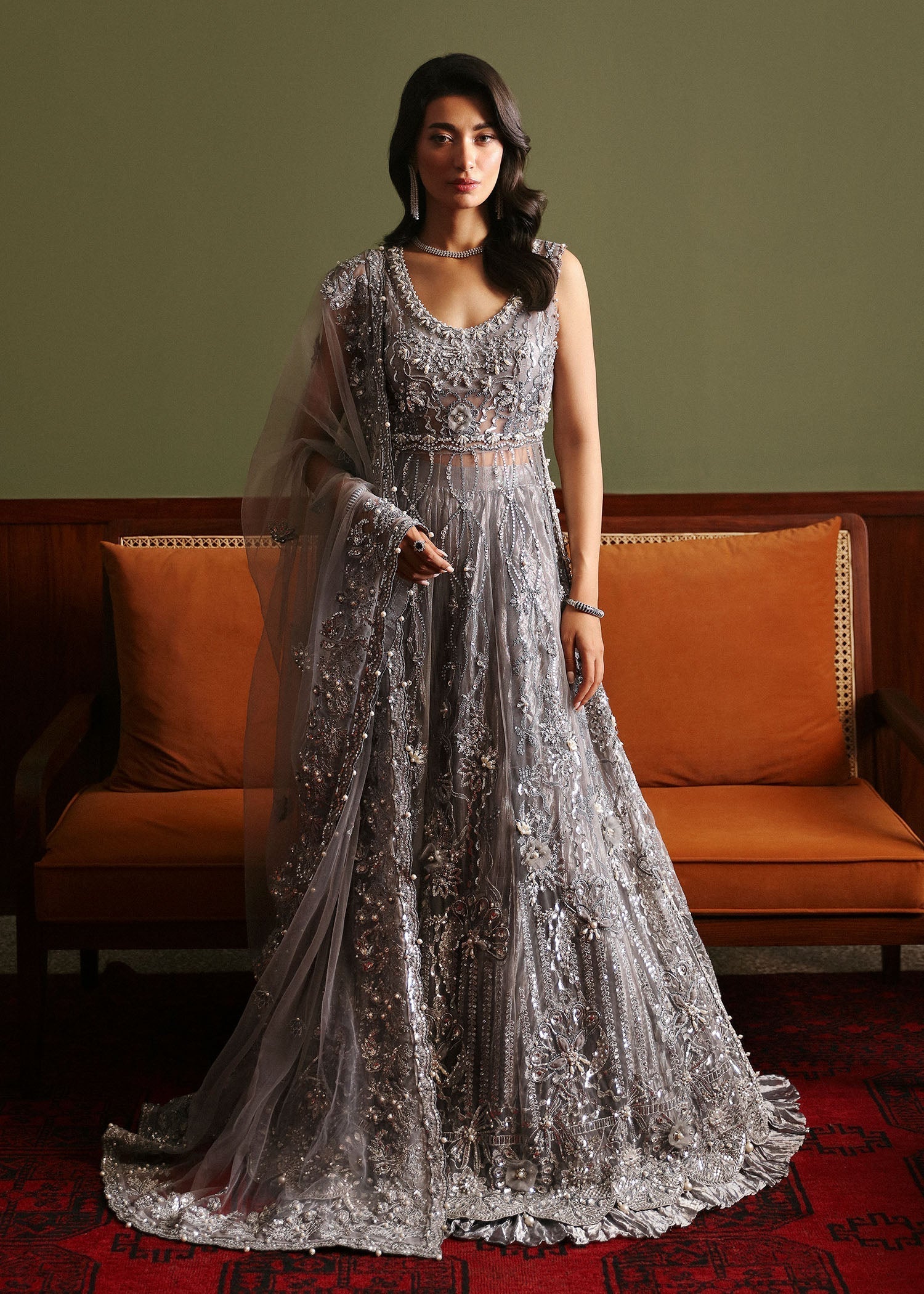 Sadaf Fawad Khan | Late Checkout at the Fred | Leis - by - Libasekhas UK - Registered Vendor of : Sadaf Fawad Khan - 100% Original Designer Dresss