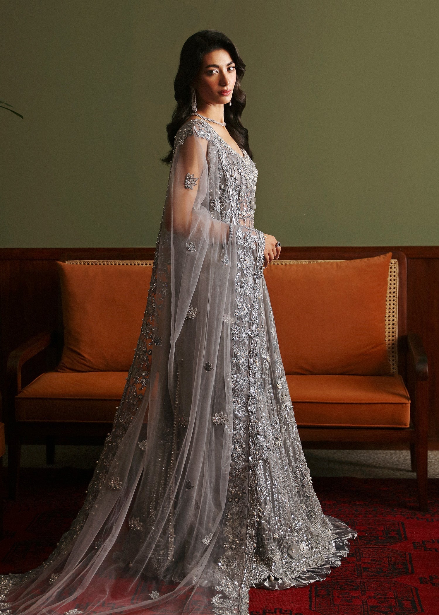 Sadaf Fawad Khan | Late Checkout at the Fred | Leis - by - Libasekhas UK - Registered Vendor of : Sadaf Fawad Khan - 100% Original Designer Dresss