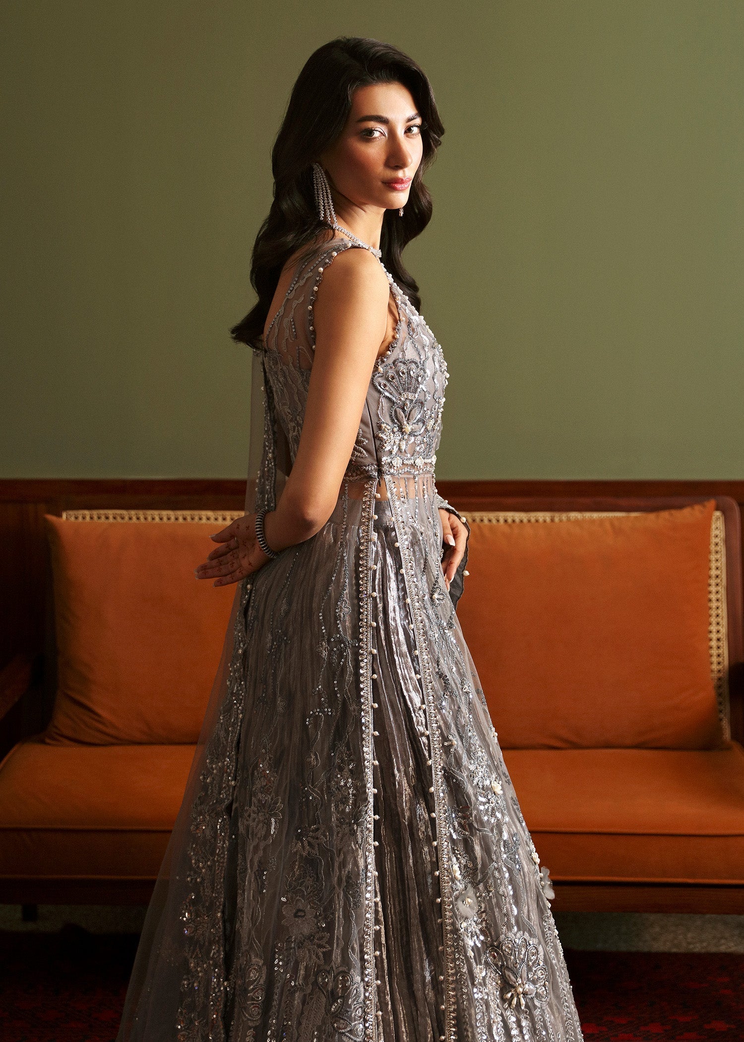 Sadaf Fawad Khan | Late Checkout at the Fred | Leis - by - Libasekhas UK - Registered Vendor of : Sadaf Fawad Khan - 100% Original Designer Dresss