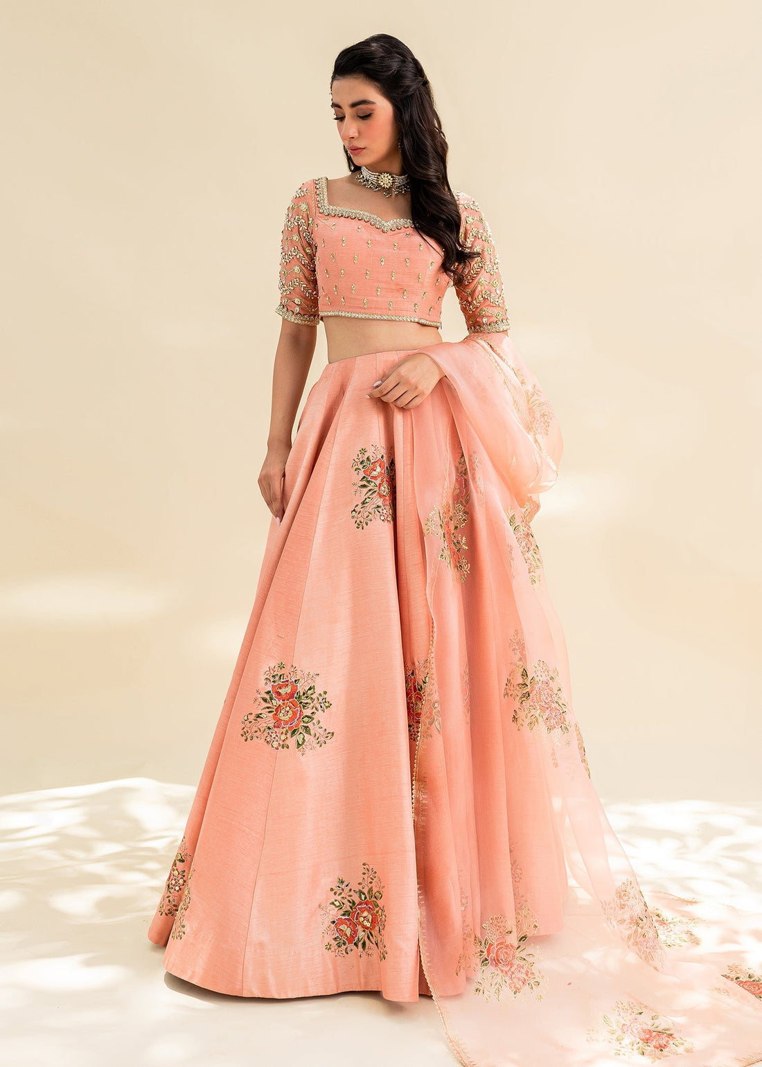 Sadaf Fawad Khan | Zinnia Festive Formals | Mahin - by - Libasekhas UK - Registered Vendor of : Sadaf Fawad Khan - 100% Original Designer Dresss
