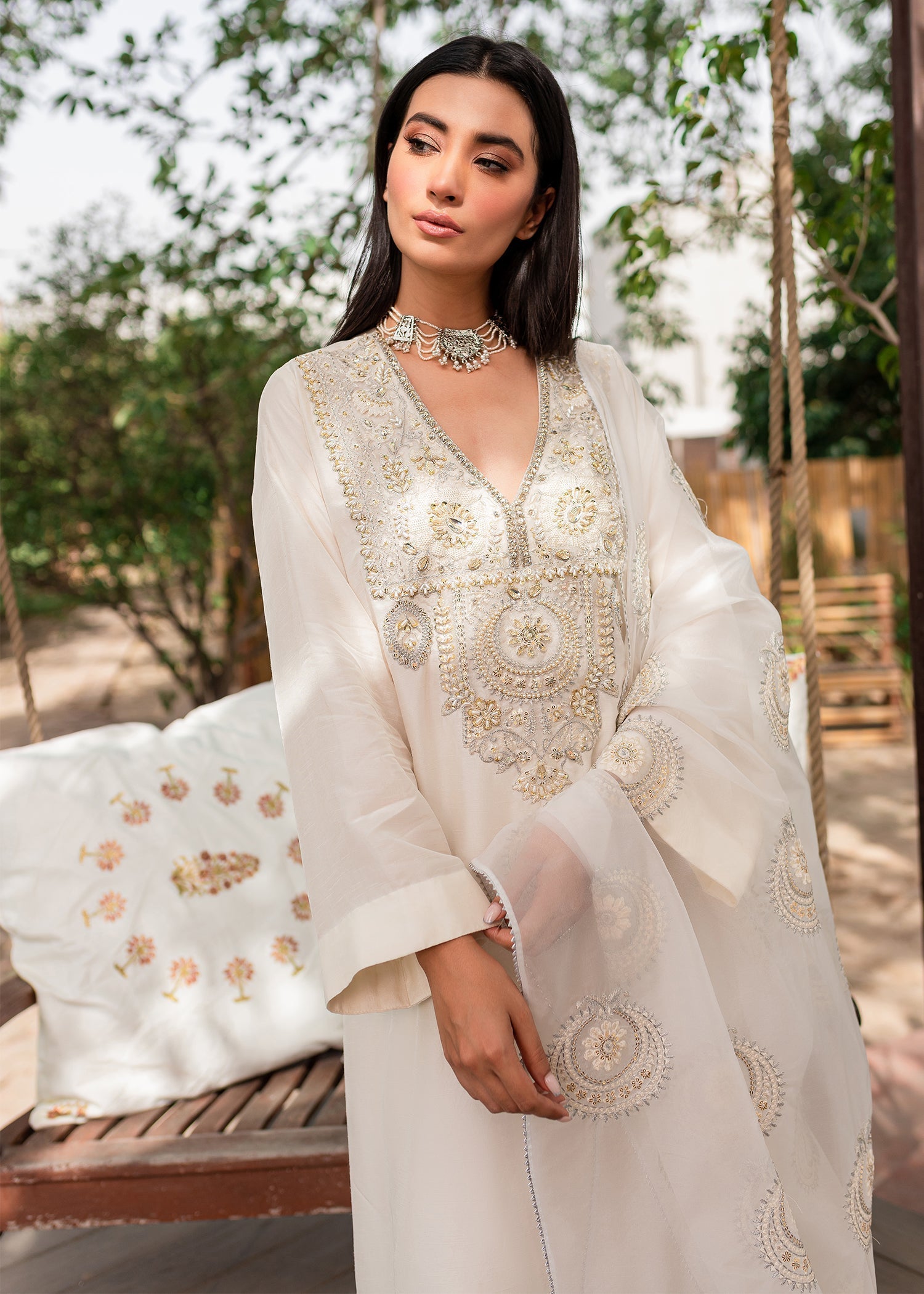 Sadaf Fawad Khan | Zinnia Festive Formals | Nysa - by - Libasekhas UK - Registered Vendor of : Sadaf Fawad Khan - 100% Original Designer Dresss