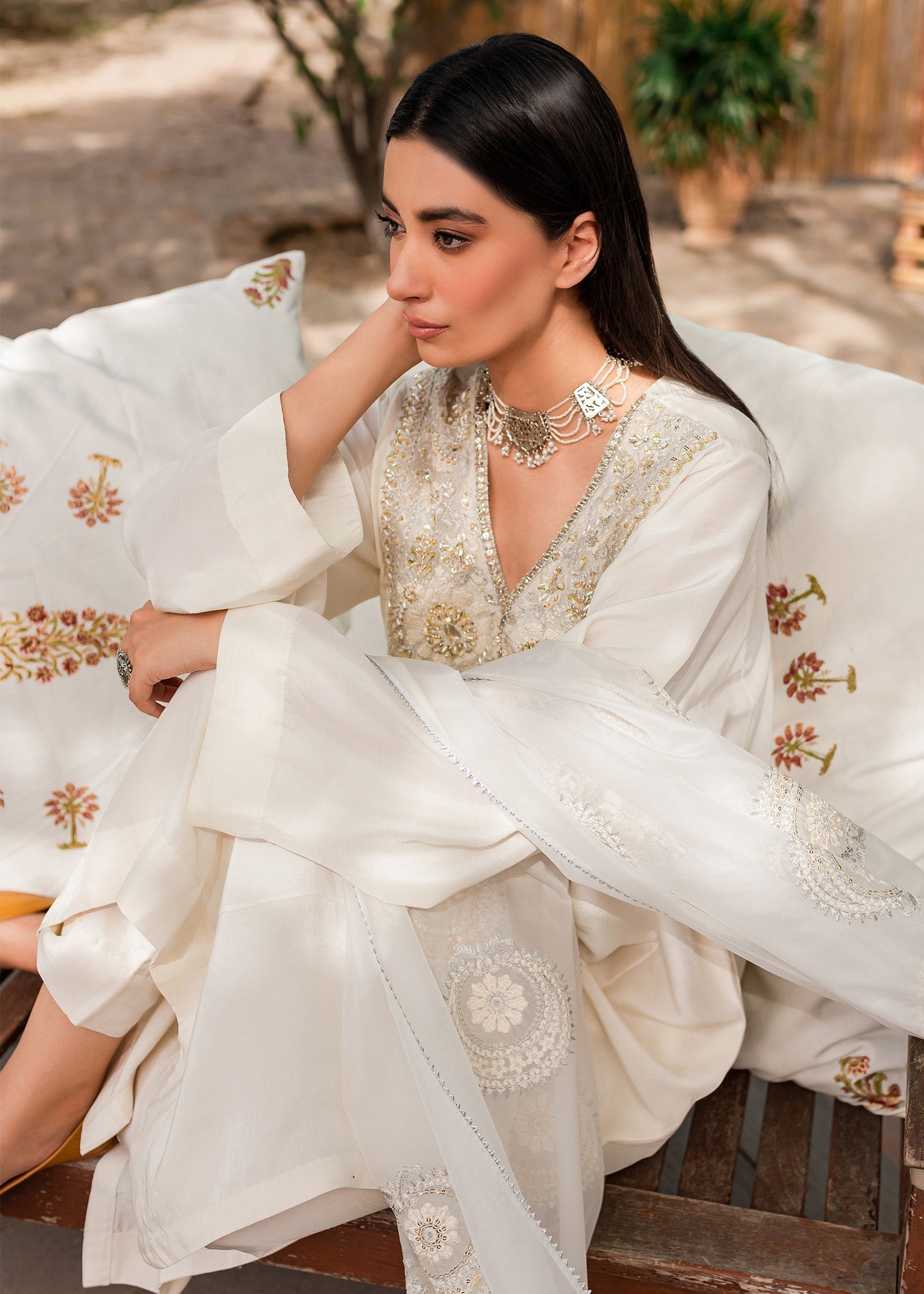 Sadaf Fawad Khan | Zinnia Festive Formals | Aynur - by - Libasekhas UK - Registered Vendor of : Sadaf Fawad Khan - 100% Original Designer Dresss