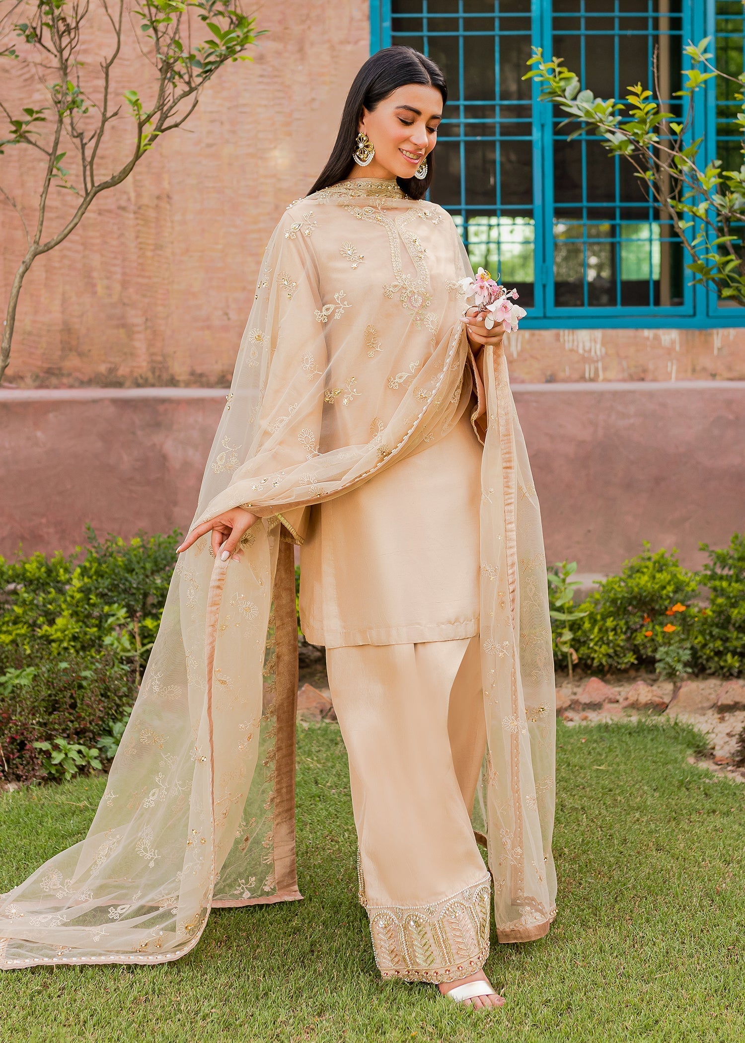 Sadaf Fawad Khan | Zinnia Festive Formals | Freya - by - Libasekhas UK - Registered Vendor of : Sadaf Fawad Khan - 100% Original Designer Dresss