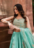 Sadaf Fawad Khan | Zinnia Festive Formals | Firuzeh - by - Libasekhas UK - Registered Vendor of : Sadaf Fawad Khan - 100% Original Designer Dresss