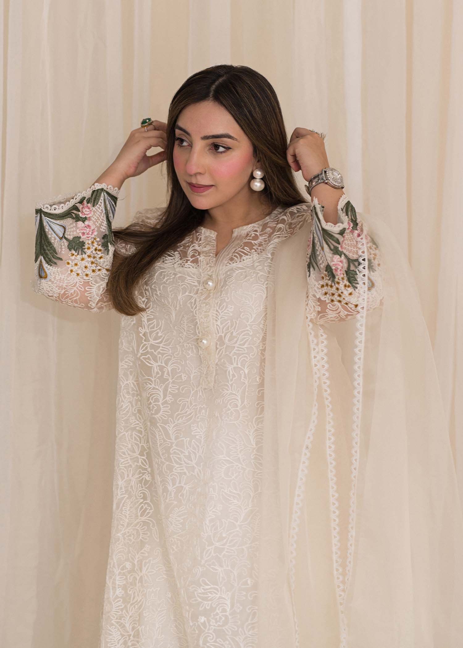 Sadaf Fawad Khan | Lyla Festive Pret | Plumeria - by - Libasekhas UK - Registered Vendor of : Sadaf Fawad Khan - 100% Original Designer Dresss