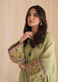 Sadaf Fawad Khan | Lyla Festive Pret | Moss - by - Libasekhas UK - Registered Vendor of : Sadaf Fawad Khan - 100% Original Designer Dresss