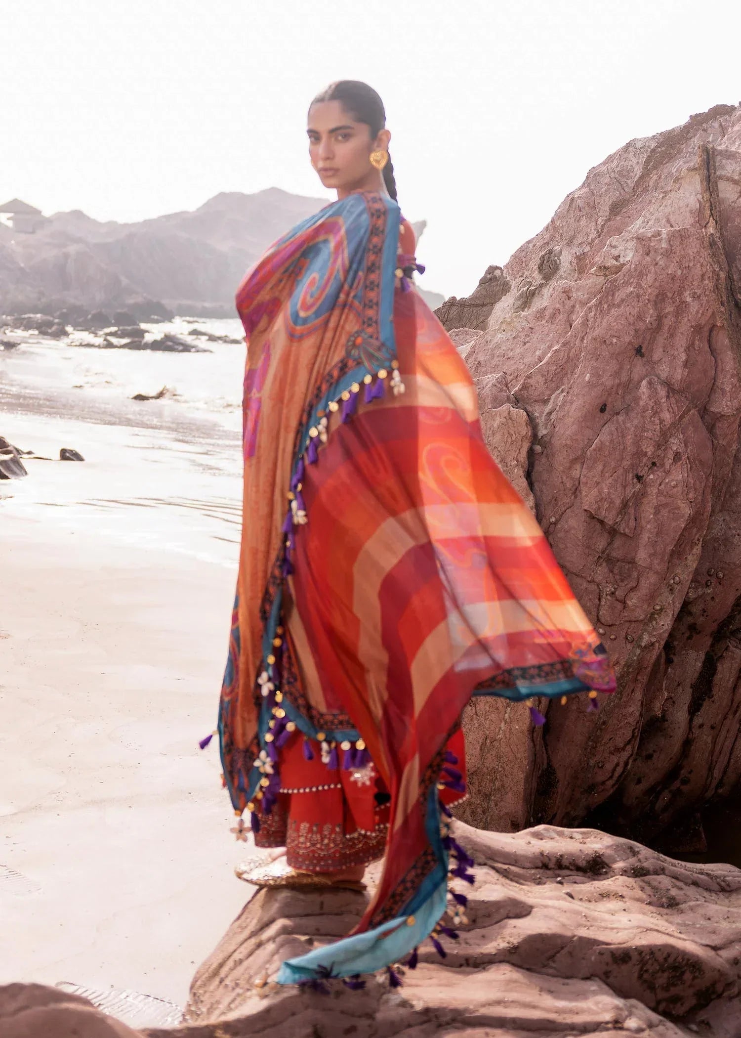 Sadaf Fawad Khan | Siraa Luxury Lawn 24| Nuha (B) - by - Libasekhas UK - Registered Vendor of : Sadaf Fawad Khan - 100% Original Designer Dresss