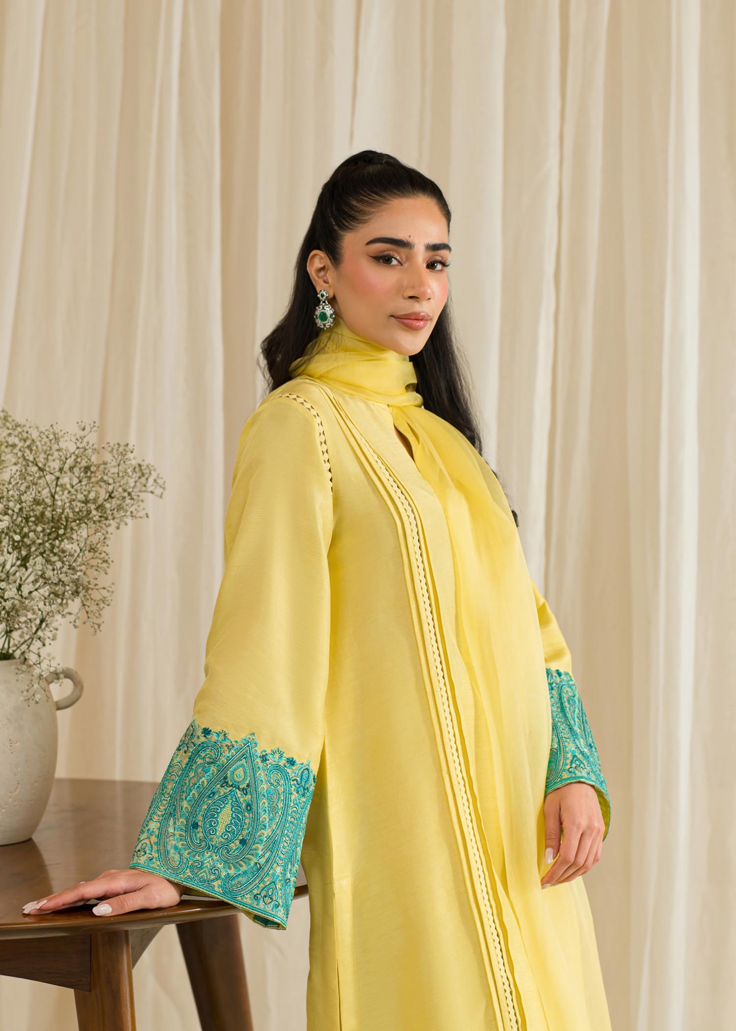 Sadaf Fawad Khan | Eid Pret 24 | Naz - by - Libasekhas UK - Registered Vendor of : Sadaf Fawad Khan - 100% Original Designer Dresss
