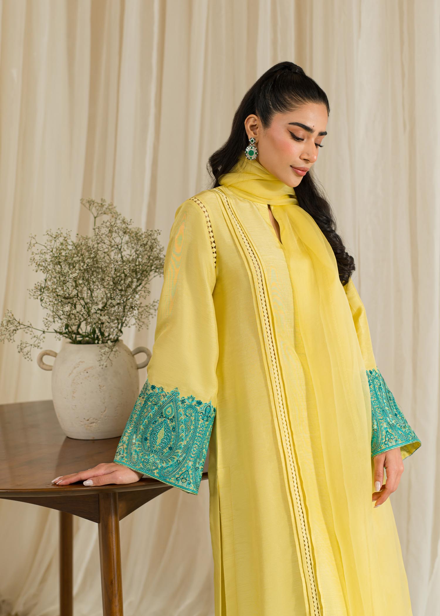 Sadaf Fawad Khan | Eid Pret 24 | Naz - by - Libasekhas UK - Registered Vendor of : Sadaf Fawad Khan - 100% Original Designer Dresss