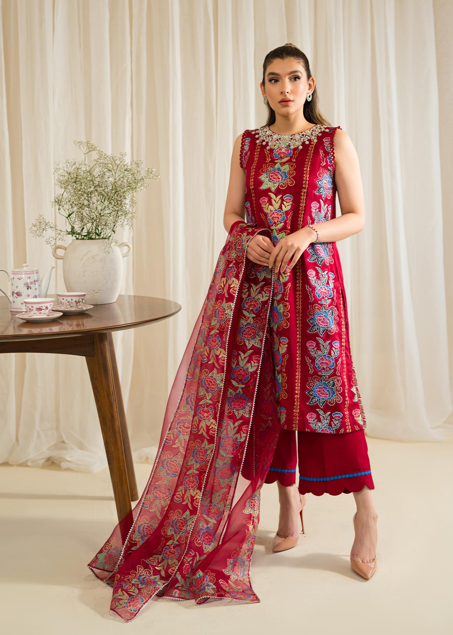 Sadaf Fawad Khan | Eid Pret 24 | Isra - by - Libasekhas UK - Registered Vendor of : Sadaf Fawad Khan - 100% Original Designer Dresss