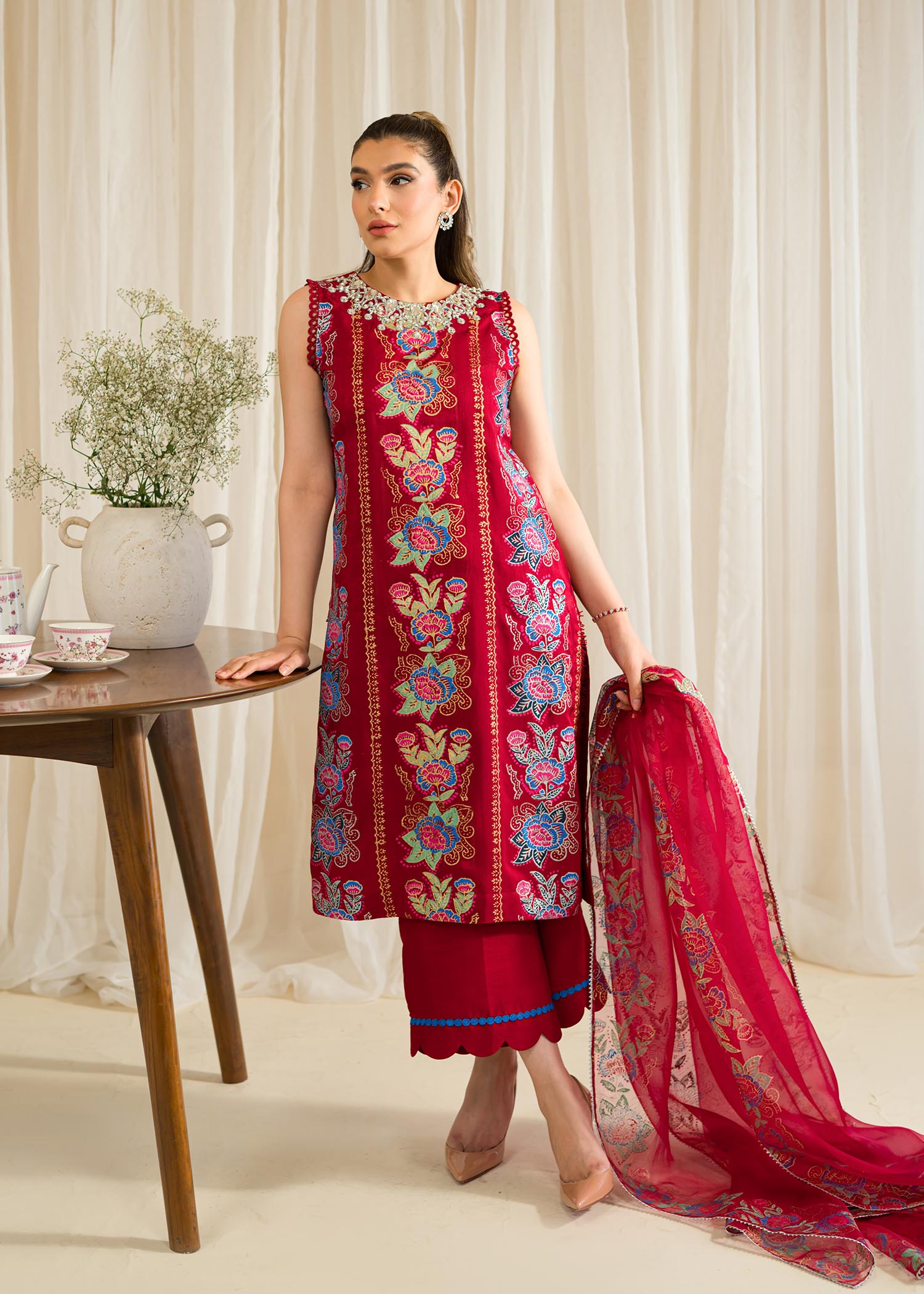 Sadaf Fawad Khan | Eid Pret 24 | Isra - by - Libasekhas UK - Registered Vendor of : Sadaf Fawad Khan - 100% Original Designer Dresss