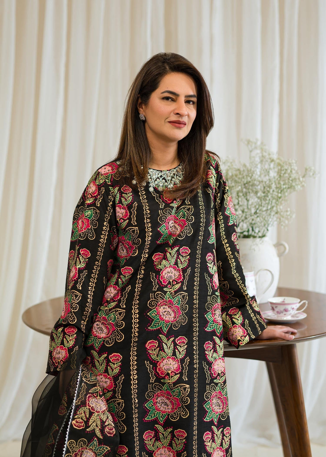 Sadaf Fawad Khan | Eid Pret 24 | Zaria - by - Libasekhas UK - Registered Vendor of : Sadaf Fawad Khan - 100% Original Designer Dresss