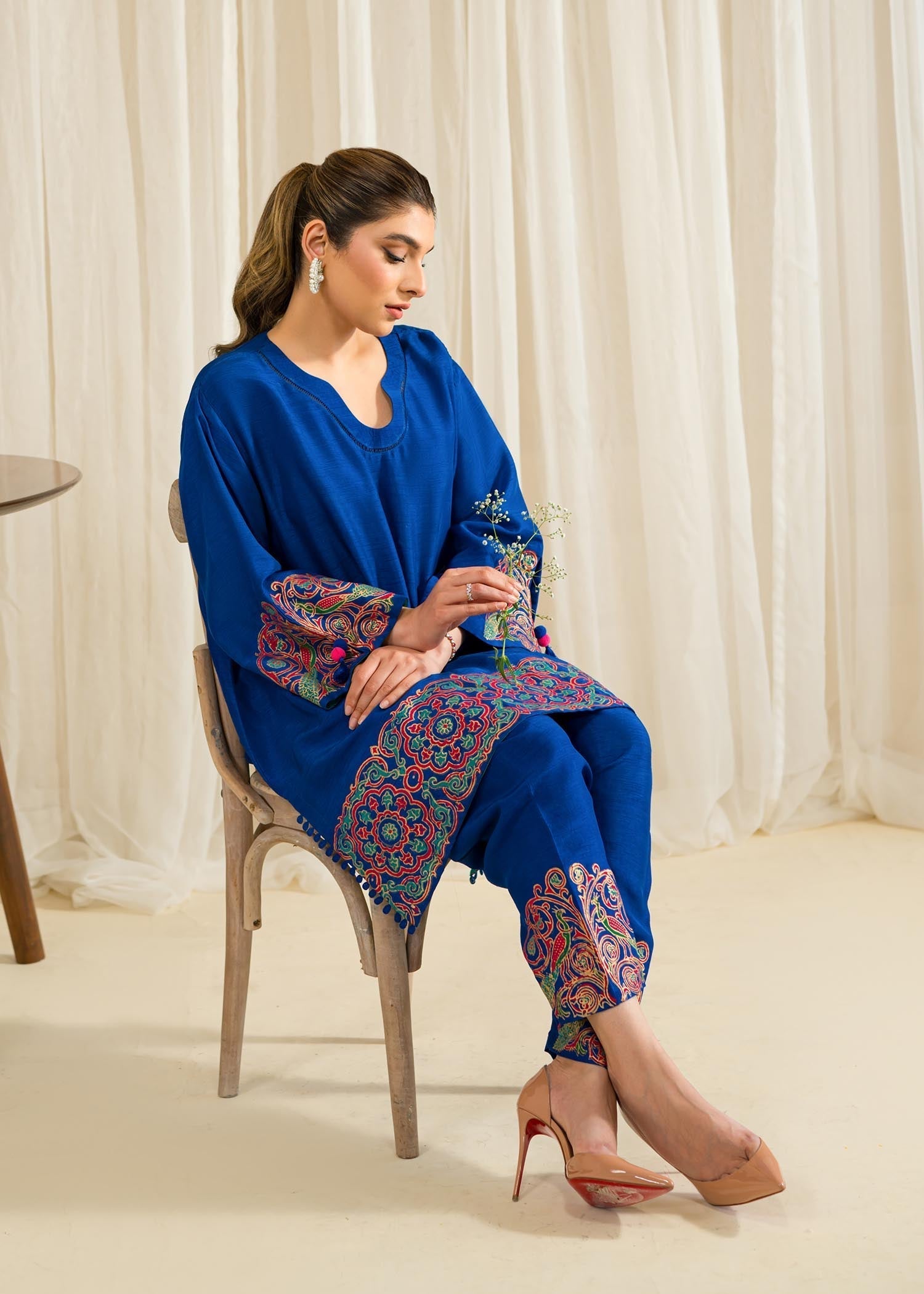 Sadaf Fawad Khan | Eid Pret 24 | Irene - by - Libasekhas UK - Registered Vendor of : Sadaf Fawad Khan - 100% Original Designer Dresss