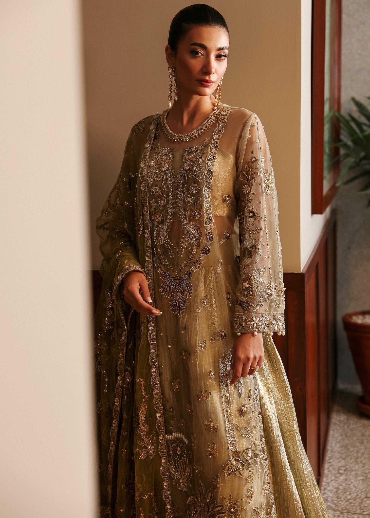 Sadaf Fawad Khan | Late Checkout at the Fred | Olea - by - Libasekhas UK - Registered Vendor of : Sadaf Fawad Khan - 100% Original Designer Dresss