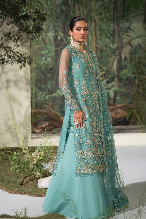 Saffron | Celeste Festive Edit 24 | Daria - by - Libasekhas UK - Registered Vendor of : Saffron - 100% Original Designer Dresss