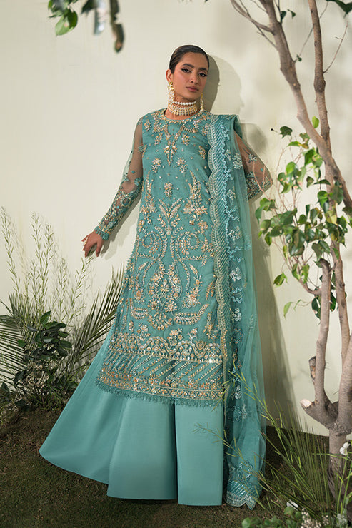 Saffron | Celeste Festive Edit 24 | Daria - by - Libasekhas UK - Registered Vendor of : Saffron - 100% Original Designer Dresss