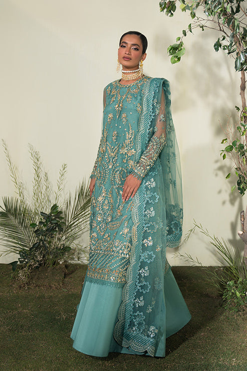 Saffron | Celeste Festive Edit 24 | Daria - by - Libasekhas UK - Registered Vendor of : Saffron - 100% Original Designer Dresss