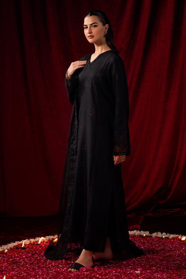 Saffron | Celestial Fall 24 |  MIDNIGHT ONYX - by - Libasekhas UK - Registered Vendor of : Saffron - 100% Original Designer Dresss