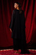 Saffron | Celestial Fall 24 |  BLACK DAHLIA - by - Libasekhas UK - Registered Vendor of : Saffron - 100% Original Designer Dresss
