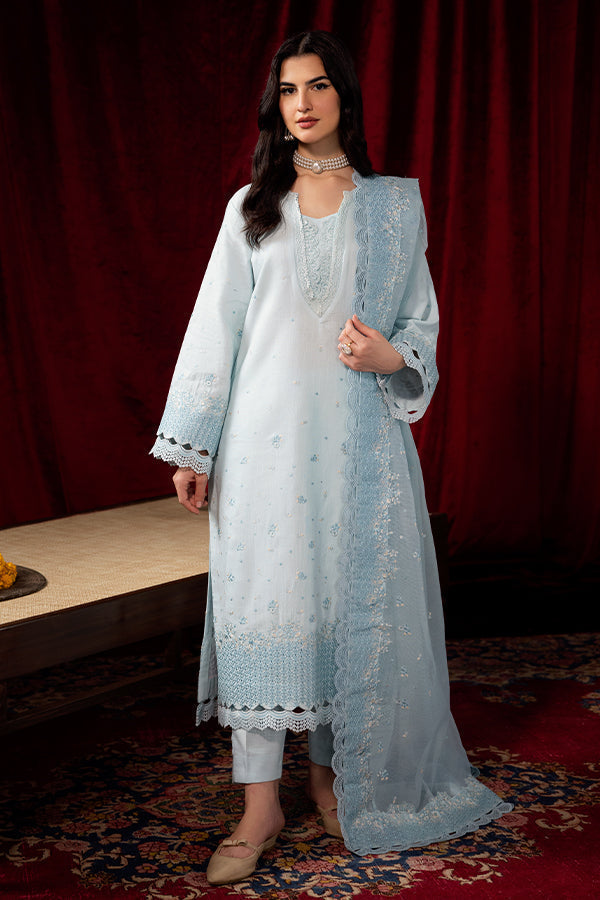 Saffron | Celestial Fall 24 |  BLUE MIRAGE - by - Libasekhas UK - Registered Vendor of : Saffron - 100% Original Designer Dresss