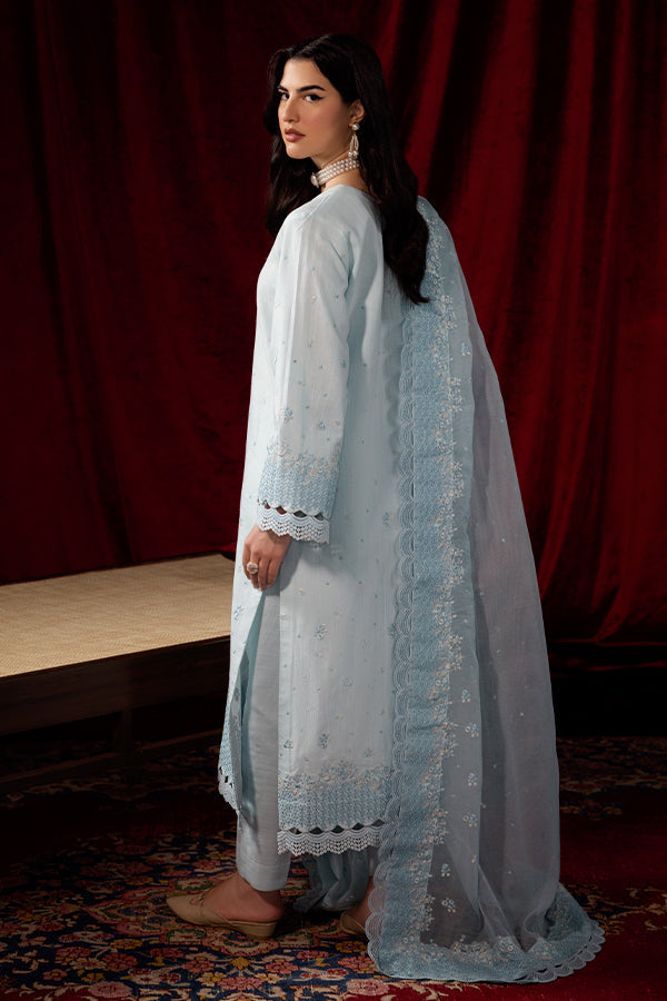 Saffron | Celestial Fall 24 |  BLUE MIRAGE - by - Libasekhas UK - Registered Vendor of : Saffron - 100% Original Designer Dresss