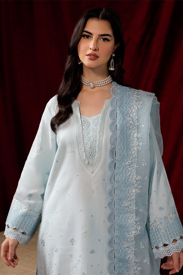 Saffron | Celestial Fall 24 |  BLUE MIRAGE - by - Libasekhas UK - Registered Vendor of : Saffron - 100% Original Designer Dresss