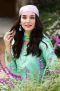 Rangrasiya | Lifestyle Summer 26 | Sage - by Libasekhas UK - Registered Vendor of : Rangrasiya - 100% Original Designer Dress