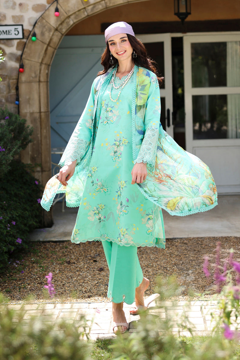 Rangrasiya | Lifestyle Summer 26 | Sage - by Libasekhas UK - Registered Vendor of : Rangrasiya - 100% Original Designer Dress