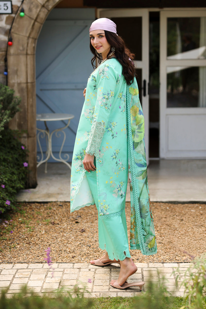Rangrasiya | Lifestyle Summer 26 | Sage - by Libasekhas UK - Registered Vendor of : Rangrasiya - 100% Original Designer Dress