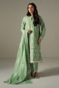 Cross Stitch | Chikankari Lawn 25 | SAGE GARDEN - by - Libasekhas UK - Registered Vendor of : Cross Stitch - 100% Original Designer Dresss