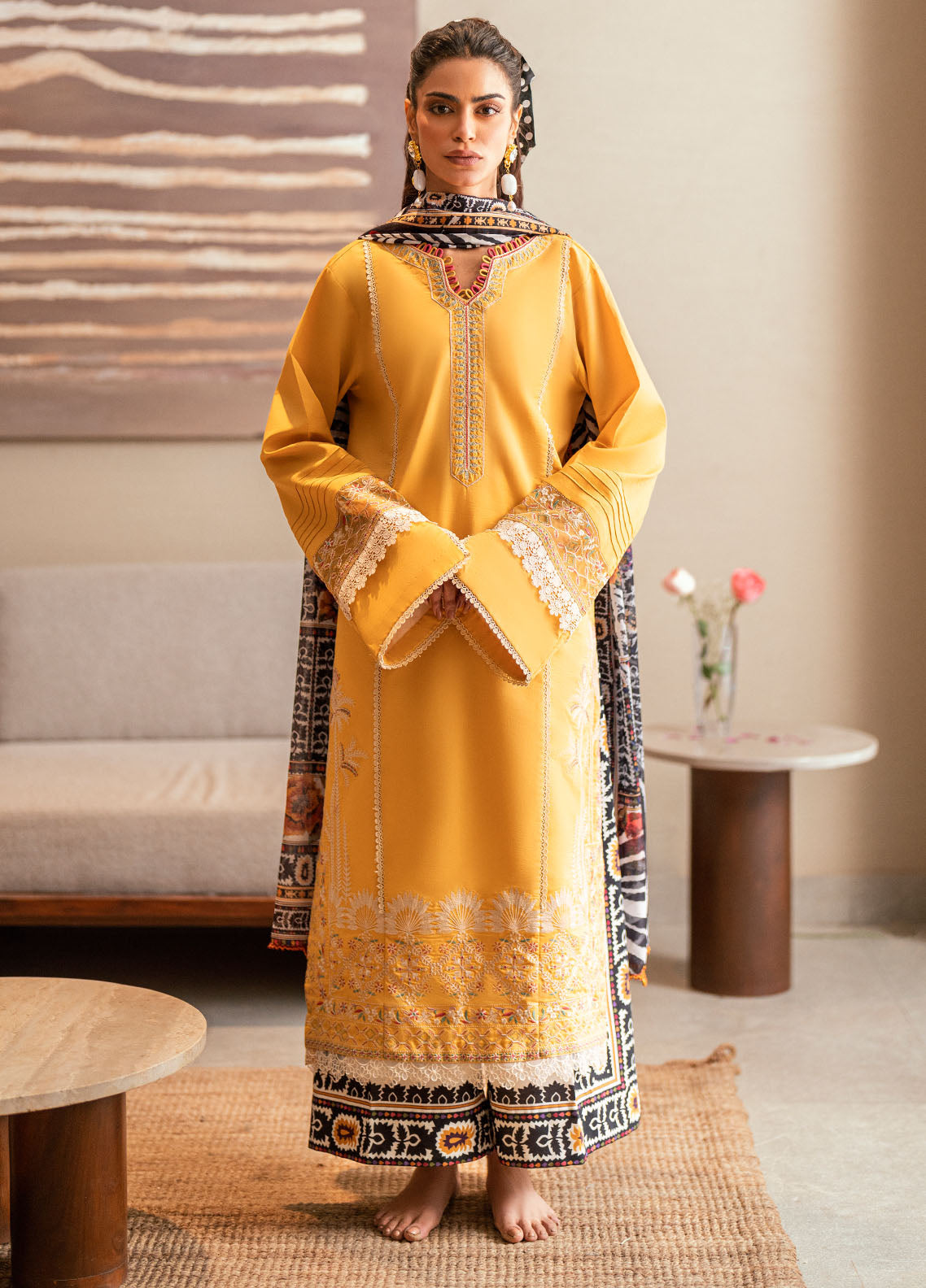 Sahane | Yaariyan Lawn Edit 25 | CT -20009 FEEHA - Yaariyan - by - Libasekhas UK - Registered Vendor of : Sahane - 100% Original Designer Dresss