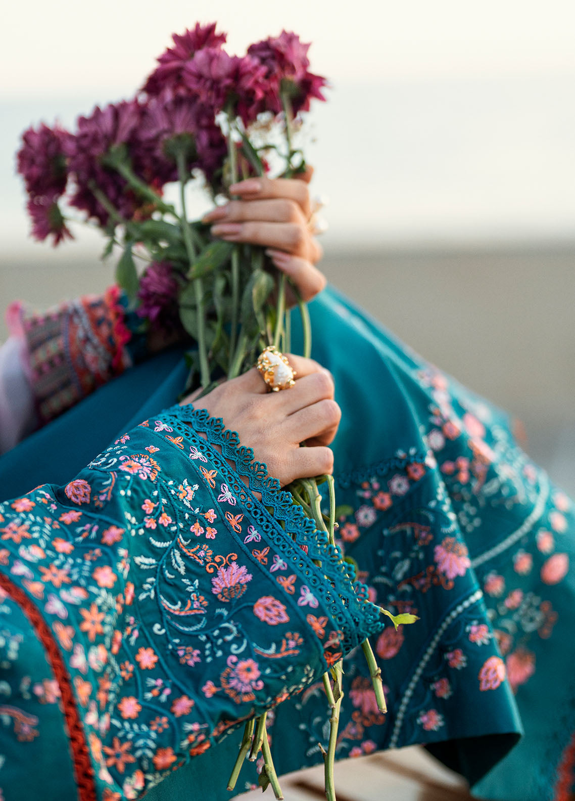 Sahane | Yaariyan Lawn Edit 25 | CT -20007 ORSA - Yaariyan - by - Libasekhas UK - Registered Vendor of : Sahane - 100% Original Designer Dresss