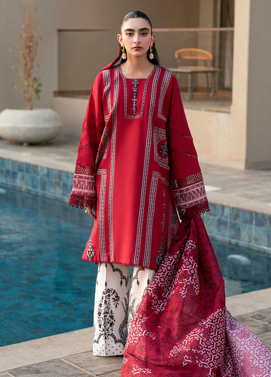 Sahane | Yaariyan Lawn Edit 25 | CT -20004 INA - Yaariyan - by - Libasekhas UK - Registered Vendor of : Sahane - 100% Original Designer Dresss
