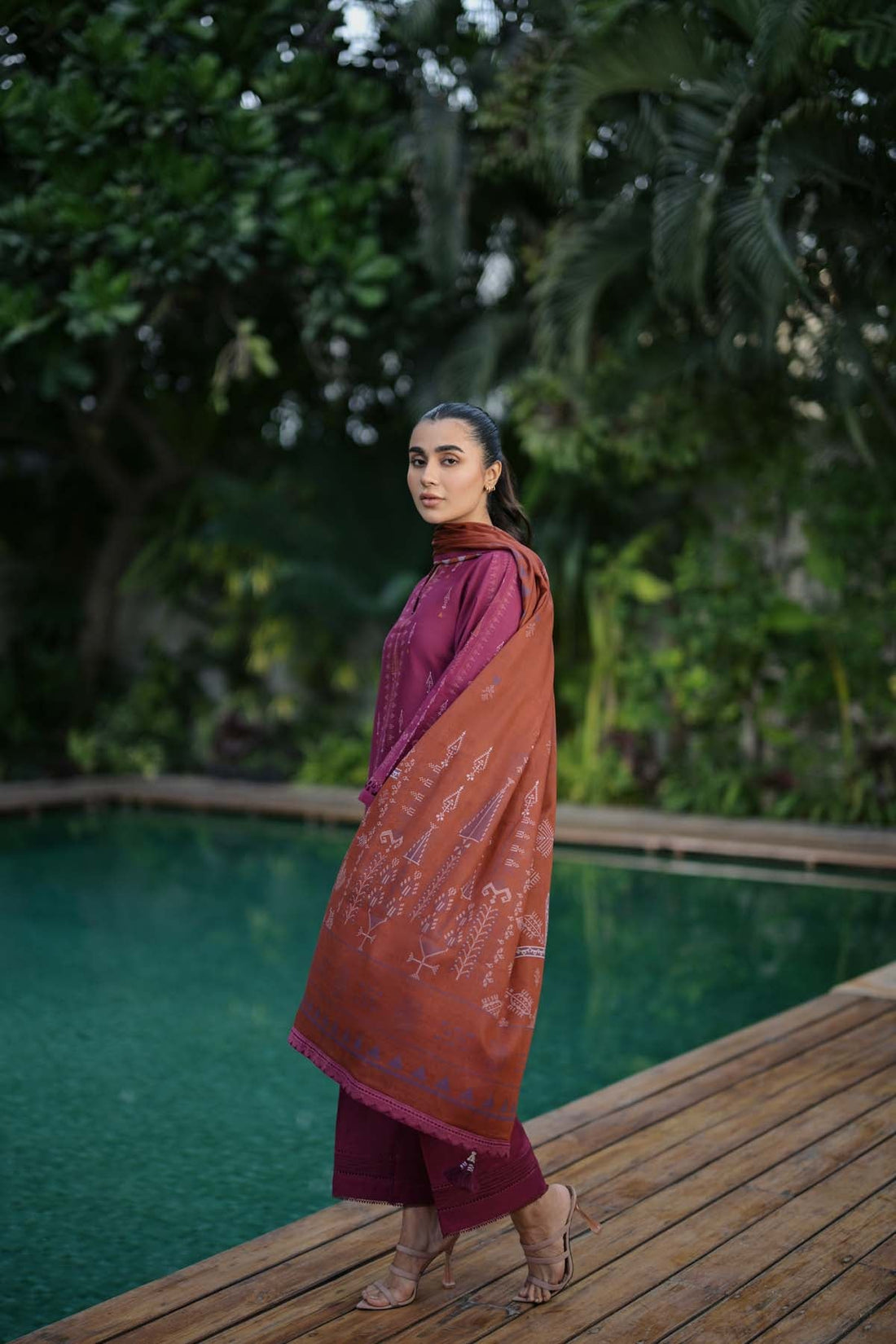 Sahar | Print Edit SS24 | P-25 - by - Libasekhas UK - Registered Vendor of : Sahar - 100% Original Designer Dresss
