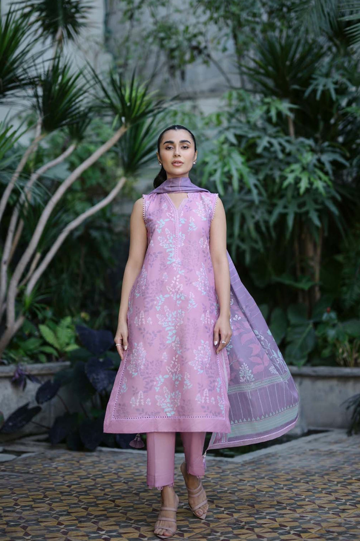 Sahar | Print Edit SS24 | P-07 - by - Libasekhas UK - Registered Vendor of : Sahar - 100% Original Designer Dresss