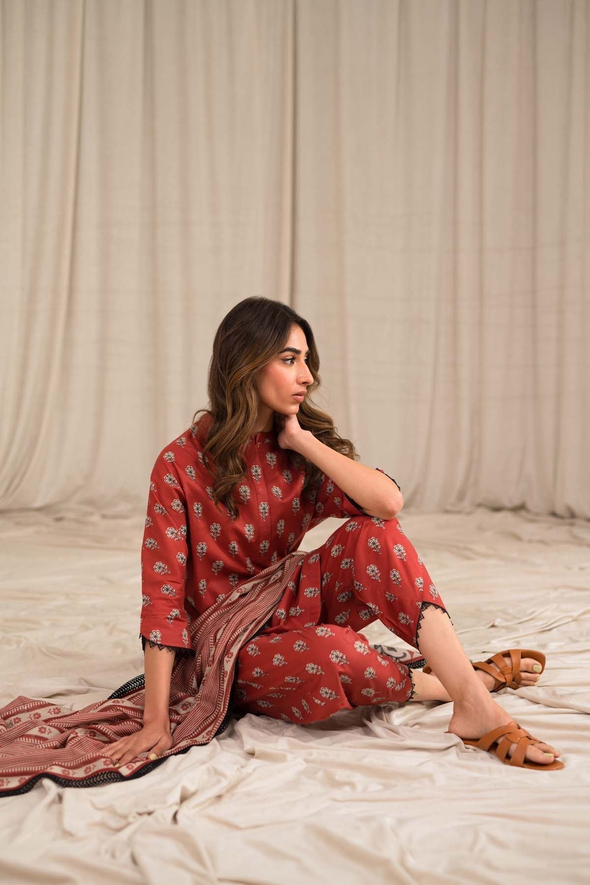 Sahar | Print Edit SS24 | P-01 - by - Libasekhas UK - Registered Vendor of : Sahar - 100% Original Designer Dresss