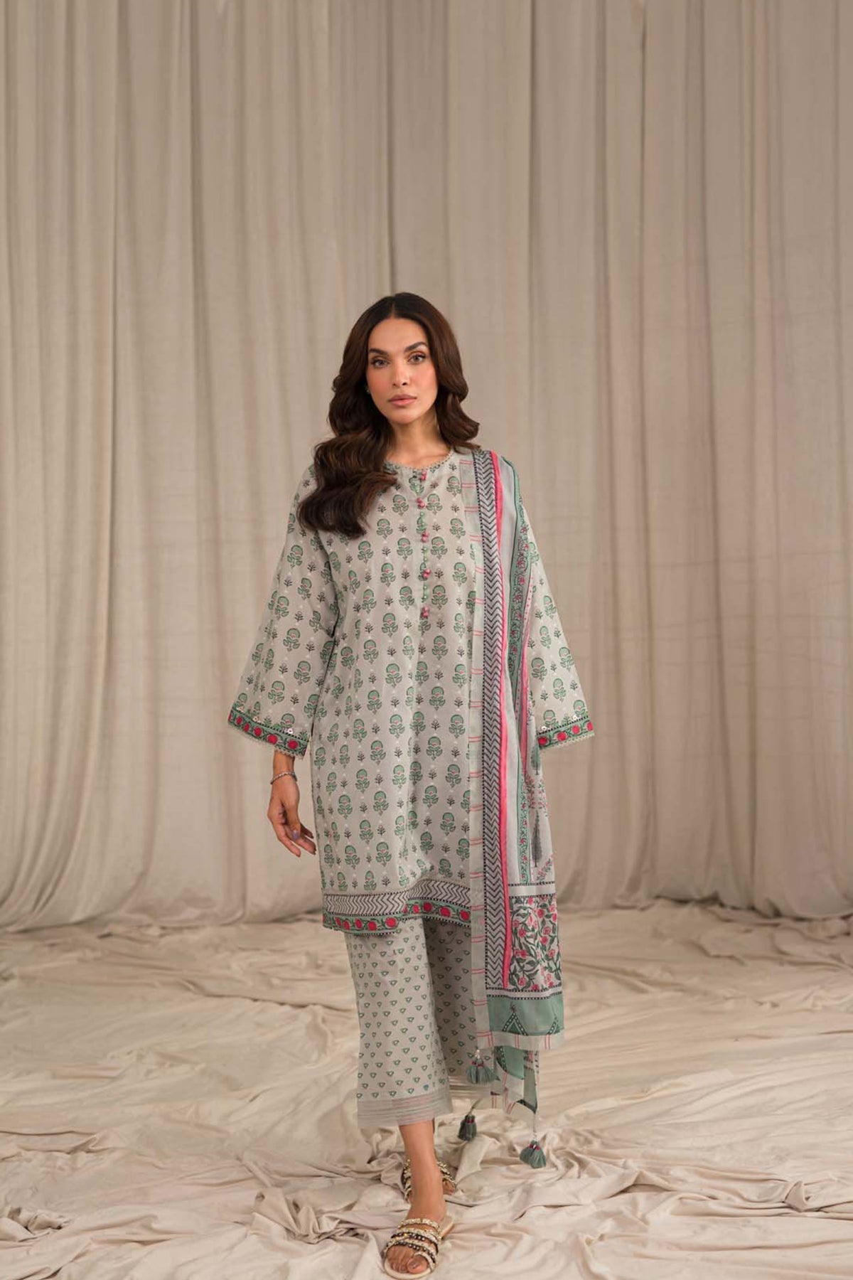 Sahar | Print Edit SS24 | P-18 - by - Libasekhas UK - Registered Vendor of : Sahar - 100% Original Designer Dresss