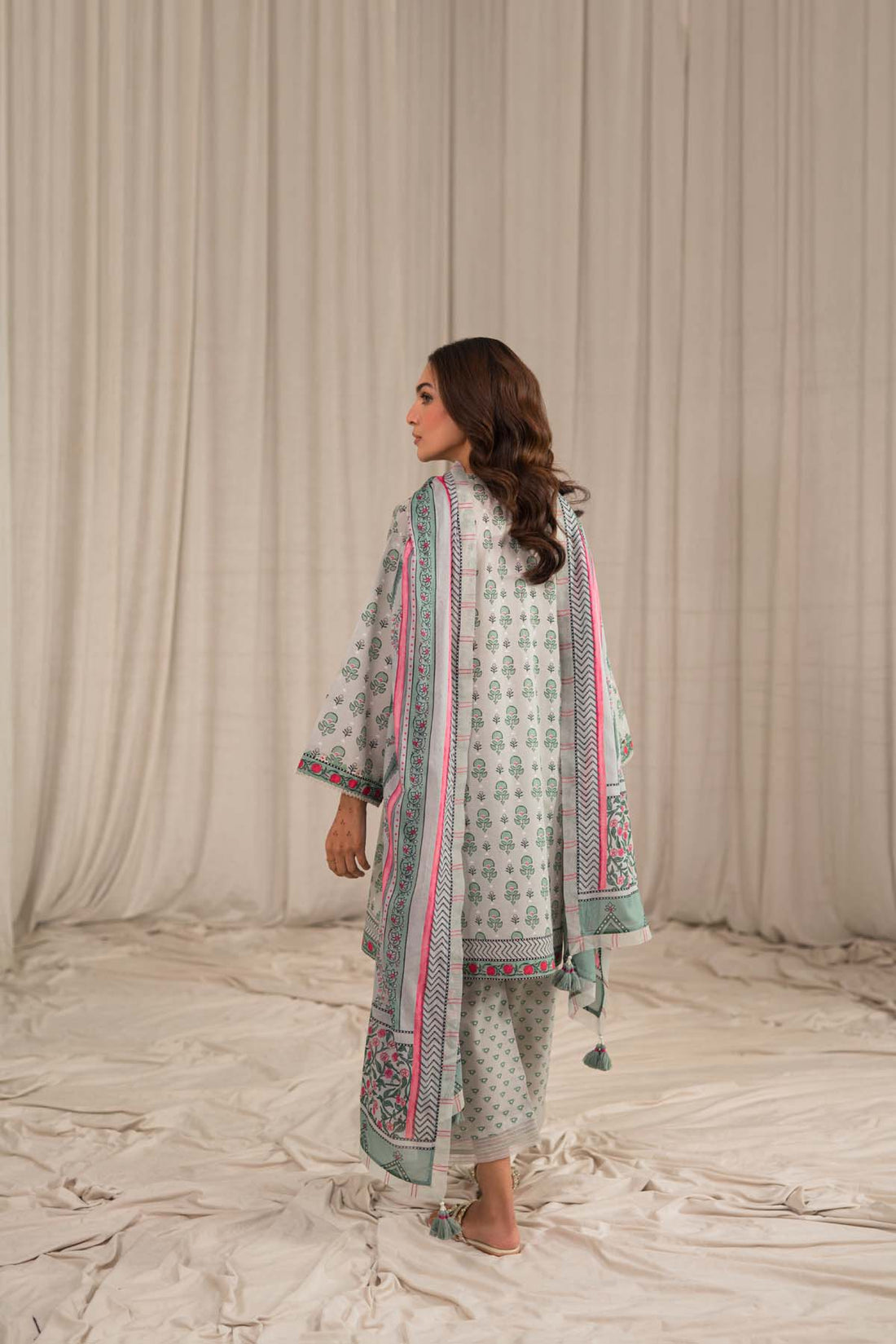 Sahar | Print Edit SS24 | P-18 - by - Libasekhas UK - Registered Vendor of : Sahar - 100% Original Designer Dresss